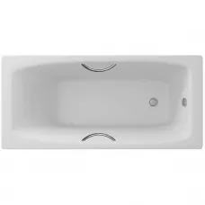 Ванна чугунная Delice Repos DLR220507R 150x70 см, с ручками, белый