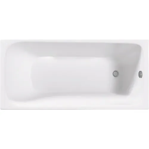 Ванна чугунная Delice Continental Plus DLR230642 100x70 см, белый