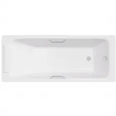 Ванна чугунная Delice Palomba DLR230620R 170x70 см, с отверстиями под ручки, белый