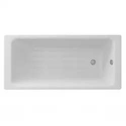 Ванна чугунная Delice Parallel DLR220503-AS 150x70 см, с антискользящим покрытием, белый