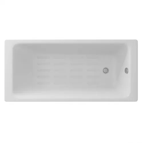 Ванна чугунная Delice Parallel DLR220503-AS 150x70 см, с антискользящим покрытием, белый