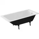 Ванна чугунная Delice Repos DLR220507RB 150x70 см, с ручками, белый