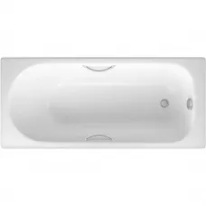 Ванна чугунная Delice Grace DLR230643R 170x70 см, с отверстиями под ручки, белый