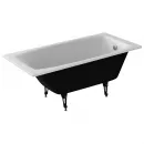 Ванна чугунная Delice Repos DLR220508-AS 170x70 см, с антискользящим покрытием, белый