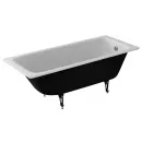 Ванна чугунная Delice Biove DLR220509-AS 170x75 см, с антискользящим покрытием, белый