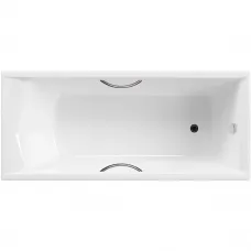 Ванна чугунная Delice Prestige DLR230624R 170x70 см, с отверстиями под ручки, белый