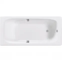 Ванна чугунная Delice Flex DLR230631R 170x80 см, с отверстиями под ручки, белый