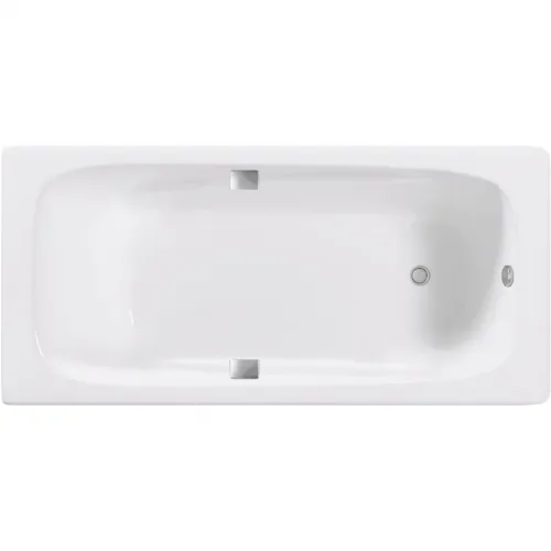 Ванна чугунная Delice Flex DLR230631R 170x80 см, с отверстиями под ручки, белый