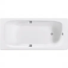 Ванна чугунная Delice Flex DLR230632R 180x85 см, с отверстиями под ручки, белый