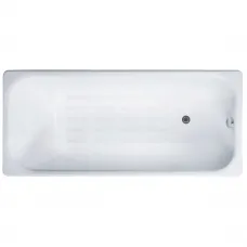 Ванна чугунная Delice Aurora DLR230603-AS 150x70 см, с антискользящим покрытием, белый
