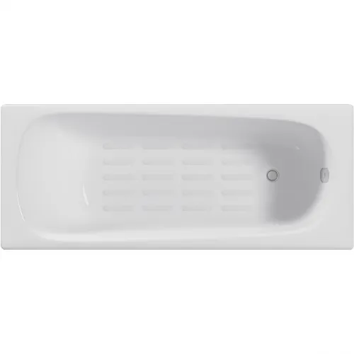 Ванна чугунная Delice Continental DLR230640-AS 120x70 см, с антискользящим покрытием, белый