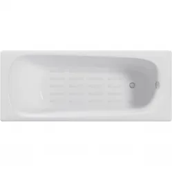 Ванна чугунная Delice Continental DLR230644-AS 165x70 см, с антискользящим покрытием, белый