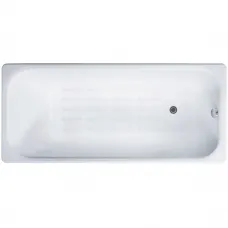 Ванна чугунная Delice Aurora DLR230605-AS 170x70 см, с антискользящим покрытием, белый