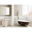 Ванна чугунная Roca Newcast Copper 233650008 170x85 см, отдельностоящая, с антискользящим покрытием, медный