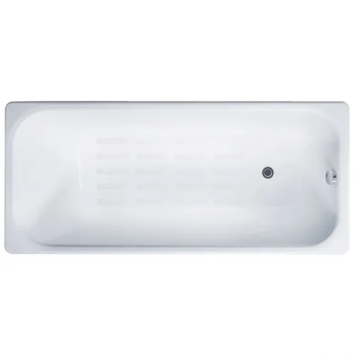 Ванна чугунная Delice Aurora DLR230606-AS 170x75 см, с антискользящим покрытием, белый