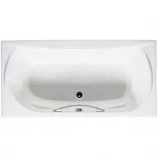 Ванна чугунная Roca Akira 2325G000R 170x85 см, с отверстиями под ручки, антискользящим покрытием, белый