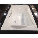 Ванна чугунная Roca Akira 2325G000R 170x85 см, с отверстиями под ручки, антискользящим покрытием, белый