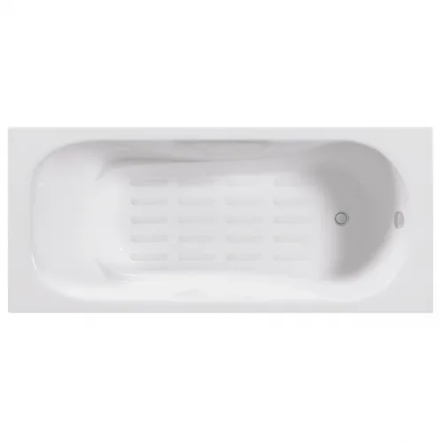 Ванна чугунная Delice Malibu DLR230607-AS 150x75 см, с антискользящим покрытием, белый