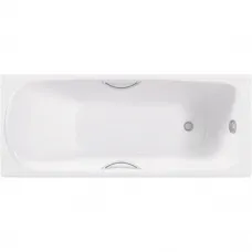 Ванна чугунная Delice Fusion DLR230647R 170x70 см, с отверстиями под ручки, белый