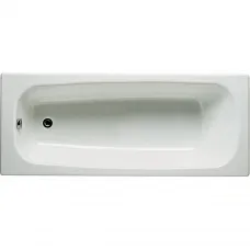 Ванна чугунная Roca Continental 21290300R 150x70 см, белый