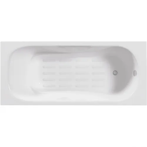 Ванна чугунная Delice Malibu DLR230629-AS 160x75 см, с антискользящим покрытием, белый