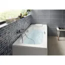 Ванна чугунная Roca Ming 2302G000R 170x85 см, с отверстиями под ручки, антискользящим покрытием, белый