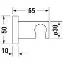 Держатель для душевой лейки Duravit UV0620025000