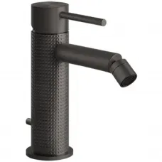 Смеситель для биде Gessi Gessi316 54407#707 с донным клапаном, черный хром матовый