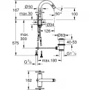 Смеситель для биде с донным клапаном Grohe Atrio New 24027DC3