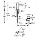 Смеситель для биде с донным клапаном Grohe Essence 32935DL1