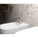 Смеситель для биде с донным клапаном Paini Nove 09CR306