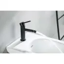 Смеситель для биде Aquatek Европа AQ1318MB без донного клапана, черный матовый