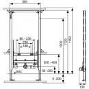 Инсталляция для биде Tece TECEprofil 9330000
