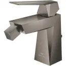 Смеситель для биде Grohe Allure Brilliant 24347AL0 с донным клапаном, темный графит матовый
