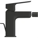 Смеситель для биде Grohe Cubeo 1018102430 с донным клапаном, черный матовый