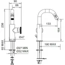 Смеситель для биде Migliore Reversa 28209