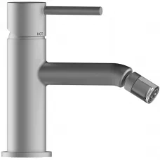 Смеситель для биде Bossini Teo Z00702.094 c донным клапаном, никель матовый