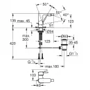 Смеситель для биде c донным клапаном Grohe Plus 33241DC3