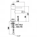 Смеситель для биде без донного клапана Paffoni Stick SK131HCR