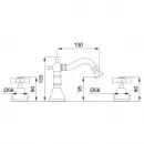 Смеситель для биде Migliore Princeton ML.PRN-825.CR