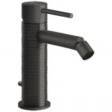 Смеситель для биде Gessi Gessi316 54307#707 с донным клапаном, черный хром матовый