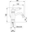 Смеситель для биде Migliore Oxford ML.OXF-6325.BI.CR
