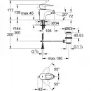 Смеситель для биде с донным клапаном Grohe Europlus 33241001