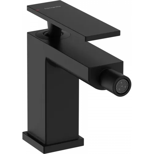Смеситель для биде Hansgrohe Tecturis E 73200670 с донным клапаном, черный матовый