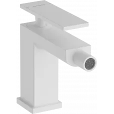 Смеситель для биде Hansgrohe Tecturis E 73200700 с донным клапаном, белый матовый