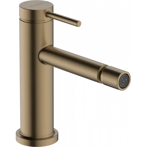 Смеситель для биде Hansgrohe Tecturis S 73201140 с донным клапаном, бронза