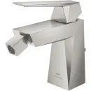 Смеситель для биде Grohe Allure Brilliant 24347DC0 с донным клапаном, суперсталь