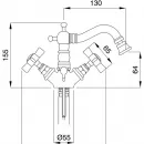 Смеситель для биде Migliore Princeton ML.PRN-844.DO