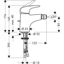 Hansgrohe Metris E 31270000 Смеситель для биде