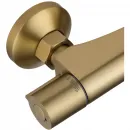 Термостат для душа Wonzon & Woghand Inn 5 WW-B1005-A-BG с душевым гарнитуром, золотой матовый